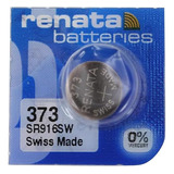 Renata Batteries Batería De Reloj De Óxido De Plata 373 (paq