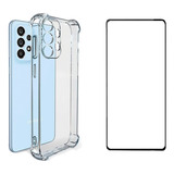 Carcasa Para Samsung A53 Y Lamina Mica Vidrio Completa