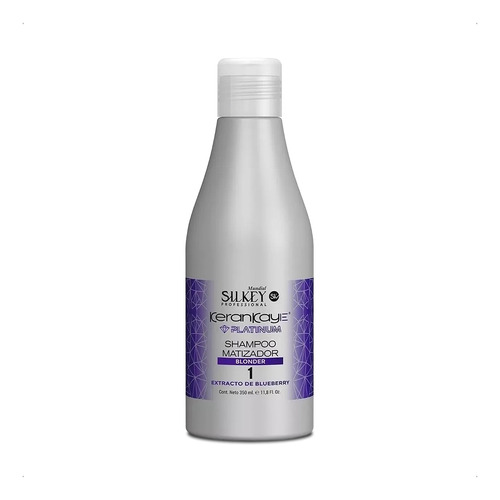 Silkey Kerankaye Platimun Shampoo Matizador 1 Blonder 350ml