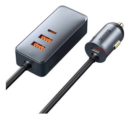 120w Usb Tipo C Cargador De Coche Carga Rápida Teléfono