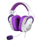 Headset Gamer Redragon Hero Roxo H530-h530-wp Console E Pc