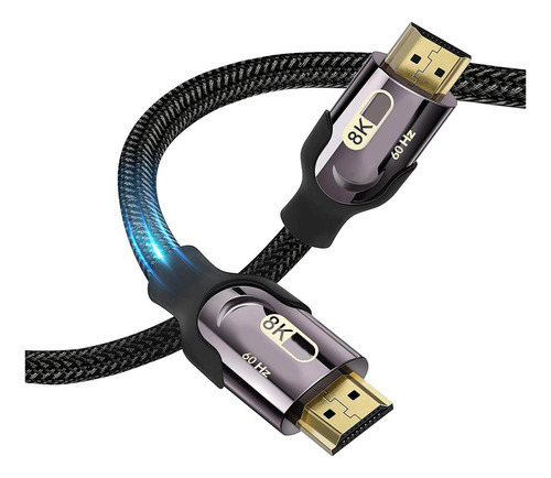 . Cable 2.1 Compatible Con Hdmi Para Monitor, Ordenador .