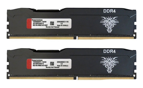 Memoria Ram Gamer Color Verde 32gb Yxs Ddr4 2x16gb Pc4-21300