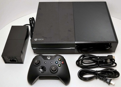 Microsoft Xbox One Fat 500gb  Color  Negro