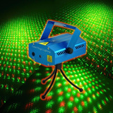 Laser Lluvia Multipuntos Rojo Verde Manual Y Audio Rítmico 