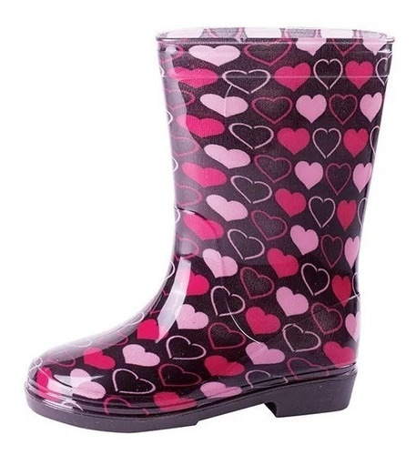 Botas De Lluvia De Nena (cromic Corazon 4500)