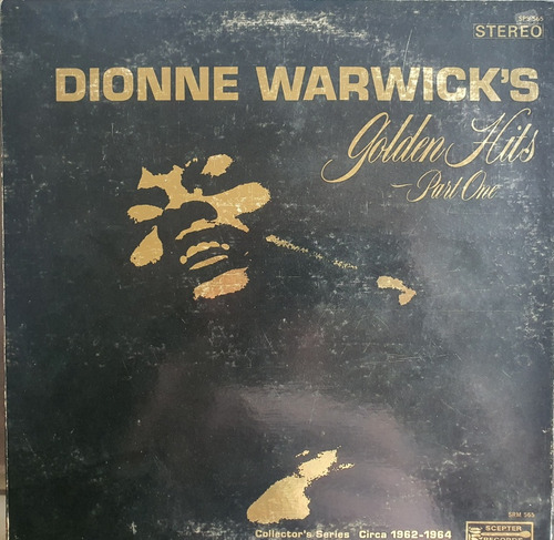 Disco Lp Dionne Warwick Golden Hits Part One 1962-64 1a Edic