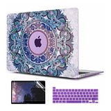Carcasa Hard Shell Macbook Pro 13 2020 A2338 M1 Purple