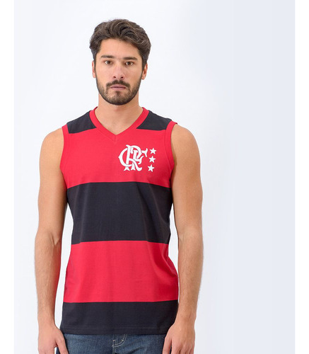 Regata Retrô Flamengo Libertadores Masculina Oficial