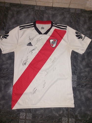 Camiseta River Autografiada 2018 - Libertadores