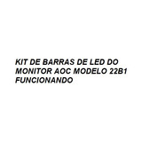 Kit Barra De Led Monitor Aoc Modelo 22b1 Funcionando