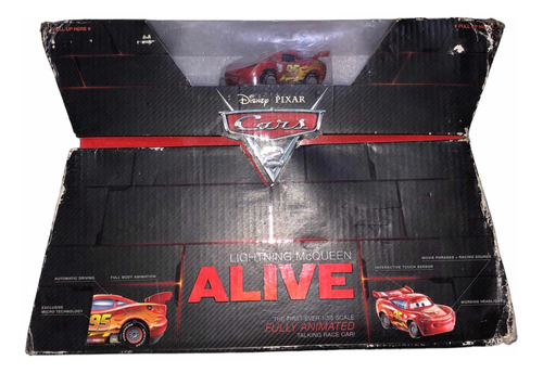 Rayo Mcqueen Vivo Cars 2 Disney Pixar Mattel