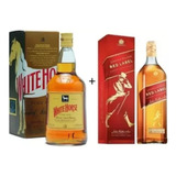 Whisky Red Label 1l + Cavalo Branco 1l