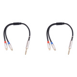 Cable Auxiliar Macho A 2rca Hembra De 3,5 Mm, Conector Rca A