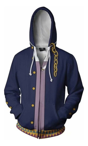 K Aa Abrigo De Sudadera De Aventura Extraña De Anime Jojo 1