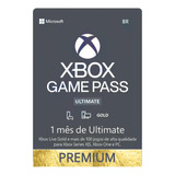 Xbox Game Pass Ultimate Assinatura 1 Mês Código 25 Dígitos