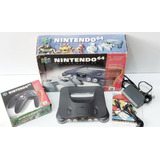 Nintendo 64 Completo Na Caixa Com Manuais