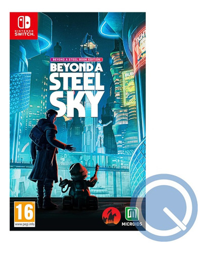 Jogo Beyond A Steel Sky: Beyond A Steelbook Edition - Switch