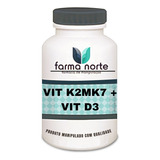 Vit K2mk7 200mcg + Vit D3 10.000ui 60 Capsulas 