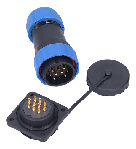 Conector De Enchufe Ip68, Resistente Al Agua, Hembra, Cuadra