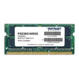 Patriot Signature Series 8gb Ddr3 Pc3-12800 1600 Mhz Sodimm