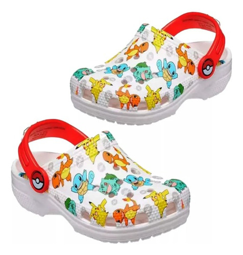 Sandalias Chanclas Pokemon Crocs 