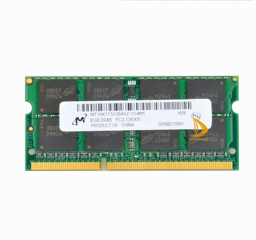 Memoria Sodimm 8gb Ddr3 Pc3-12800s 1600mhz Laptop 1x8gb