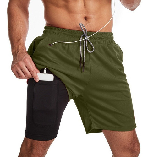 Bermudas De Fitness Para Hombre 2024 Para Entrenamiento