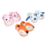 Pantufa Infantil De Pelúcia Bebê Menina Menino Unik Baby