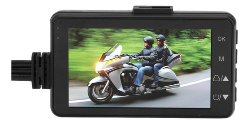 Grabador De Vídeo De Motocicleta 1080p Cam Hd Dvr 120 Grados