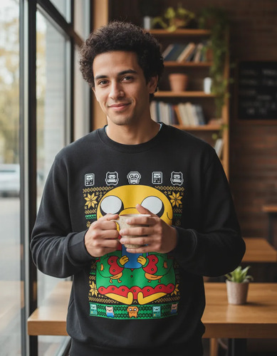 Sudadera Jake El Perro Hora De Aventura Ugly Sweater