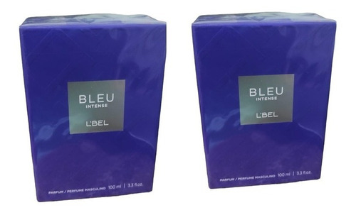 Paquete 2 L´bel Bleu Intense 100ml