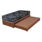 Somier Bicama Dual Divan Deseo 90x190 Colchon Deseo Diamante