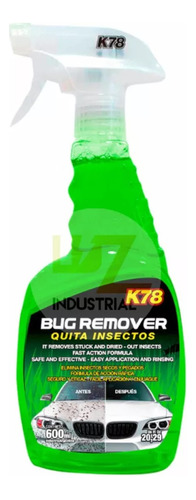 K78 Bug Remover - Removedor Limpiador Insectos Bicho Auto