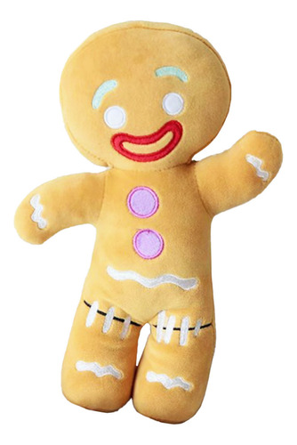 Pelúcia Gingerbread Man Biscoito Shrek 30cm