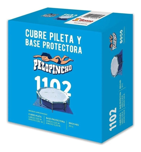 Cubrepileta Y Base Pelopincho Para Modelo 1102