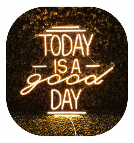 Today Is A Good Day - Frase Neon Led Decoração Instagramável