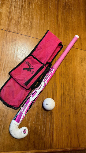 Palo De Hockey Nena 32 Mercian Dolphin + Bocha + Rodilleras