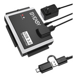 Byeasy Adaptador Sata/ide A Usb 3.0, Usb-a Y Usb-c, Adaptado