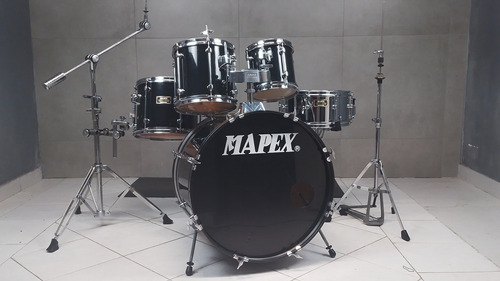 Bateria Completa Mapex Venus Series Preta - 8 , 10 , 14 , 22