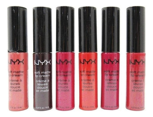 10 Labiales Surtidos, Marca Cruelty Free Nyx, Original, Impo