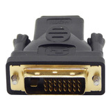 Adaptador Conversor 24+1 Dvi Macho X Hdmi Fêmea Dual Link