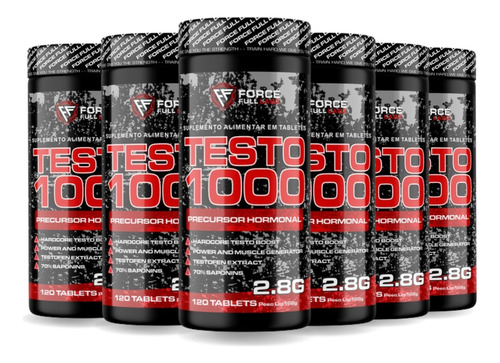 Testo 1000 Testosterona Saponina 70% Ciclo 60dias Tri-bu-llo