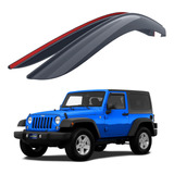 Deflectores De Ventana Inastillables Para Jeep Wrangler Jk 2