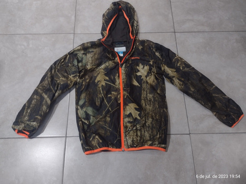 Campera Rompevientos Columbia Talle L. Niños Talle 14- 16 