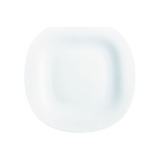 Plato Postre Luminarc Carine 19 Cm Vidrio Templado Cuadrado