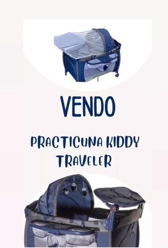 Vendo Practicuna Kiddy Modelo Traveller Como Nueva