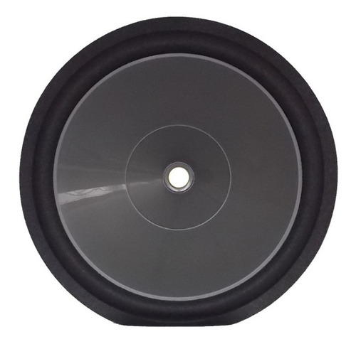 Cone P/ Alto Falante 10' Subwoofer Polipropileno Cinza