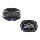 Bocinas 6x9 PuLG Audiobahn As569 5vias 900 Watts Serie Hype Color Negro