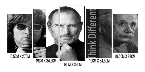 Cuadro Escalonado  Steve Jobs 4132